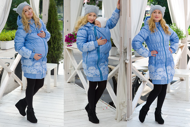 Babywearing coat