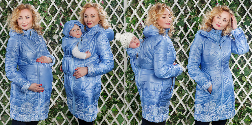 Diva Milano Babywearing Coat Backcarry