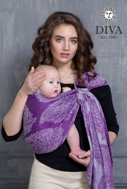 Diva Essenza Viola Bamboo Ring Sling