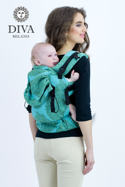 Diva Essenza Wrap Conversion Buckle Carrier: Menta, The One!