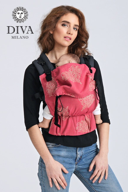 Diva Half Wrap Conversion Buckle Carrier: Amore, The One!