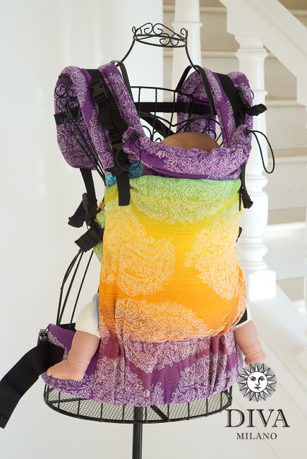 Diva Essenza LE Wrap Conversion Buckle Carrier: Tropico