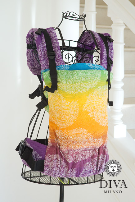 Diva Essenza LE Wrap Conversion Buckle Carrier: Tropico