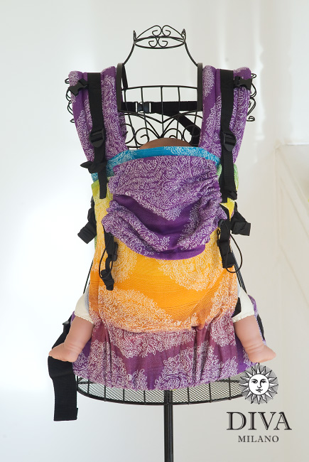 Diva Essenza LE Wrap Conversion Buckle Carrier: Tropico