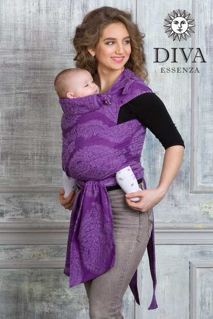 Diva Essenza Mei Tai Linen: Viola