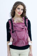 Diva Essenza Wrap Conversion Buckle Carrier: Berry, The One!