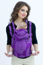 Diva Essenza Wrap Conversion Buckle Carrier: ViolaLinen, The One!