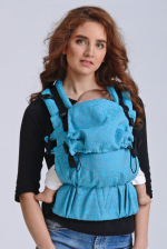 Diva Basico Wrap Conversion Buckle Carrier: Basico Lago, The One!