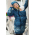 Babywearing Coat 3 in 1 (high-warm), Azzurro