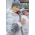 Babywearing Coat 3 in 1 (high-warm), Bianco