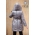 Babywearing Winter Coat 4 in 1 with a Back-Carry Option, Pietra
