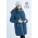 Babywearing Coat 4 in 1 with a Back-Carry Option (high-warm), Azzurro