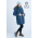 Babywearing Winter Coat 4 in 1 with a Back-Carry Option, Azzurro
