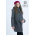 Babywearing Coat 4 in 1 with a Back-Carry Option (high-warm), Grafite