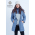 Babywearing Coat 4 in 1 (medium-warm) with a Back-Carry Option, Notte