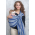 Simple Ring Sling Bayushka, Blue Stripes - 1-Layered