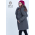Babywearing Coat 4 in 1 with a Back-Carry Option (high-warm), Grafite