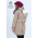 Babywearing Coat 4 in 1 with a Back-Carry Option (high-warm), Moka
