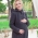 Babywearing Wool Winter Coat Maternity Insert, Antracite