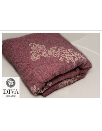 Diva Milano Reticella with Wool: Diamante Rosa