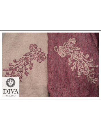 Diva Milano Reticella with Wool: Diamante Rosa