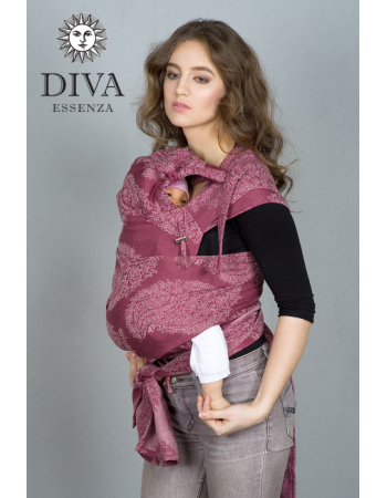 Diva Essenza Mei Tai 100% cotton: Berry