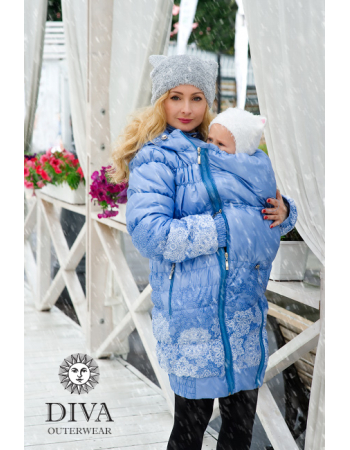 Babywearing Coat 3 in 1 (high-warm), Celeste