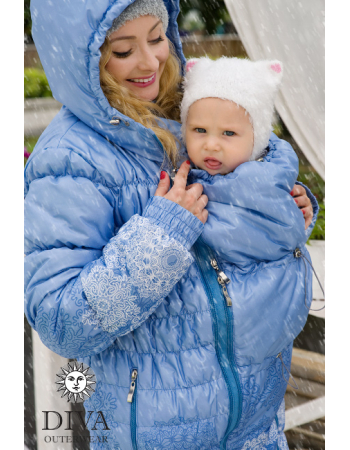 Babywearing Coat 3 in 1 (high-warm), Celeste