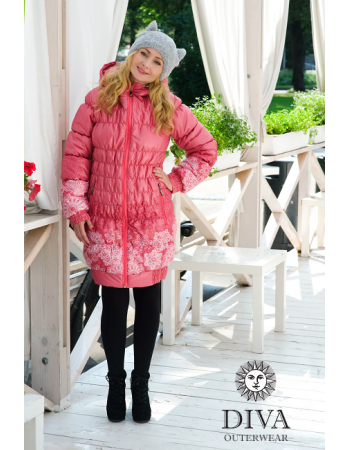 Babywearing Coat 3 in 1 (high-warm), Corallo