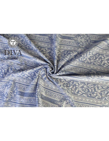 Flora 100% cotton: Blu