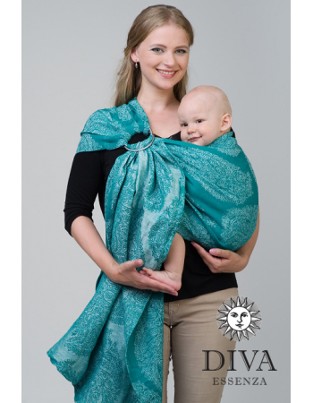 Diva Essenza Smeraldo Linen Ring Sling