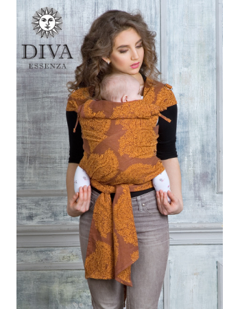 Diva Essenza Mei Tai 100% cotton: Terracotta