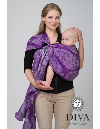 Diva Essenza Viola Linen Ring Sling