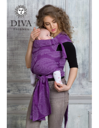 Diva Essenza Mei Tai 100% cotton: Viola
