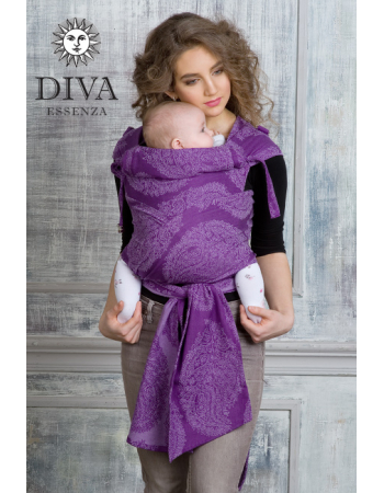 Diva Essenza Mei Tai 100% cotton: Viola