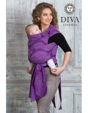 Diva Essenza Mei Tai 100% cotton: Viola
