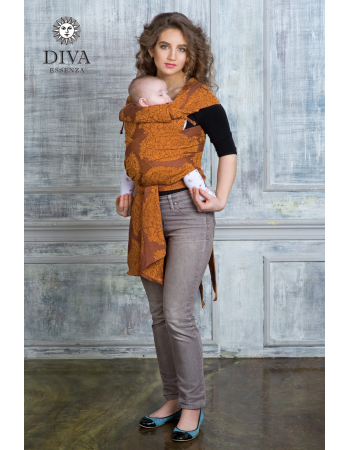 Diva Essenza Mei Tai 100% cotton: Terracotta