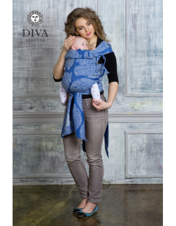 Diva Essenza Mei Tai 100% cotton: Azzurro