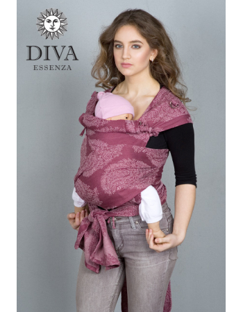 Diva Essenza Mei Tai 100% cotton: Berry