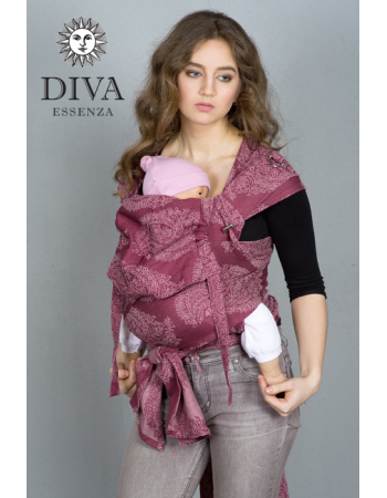 Diva Essenza Mei Tai 100% cotton: Berry