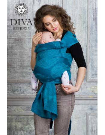 Diva Essenza Mei Tai 100% cotton: Ceruleo