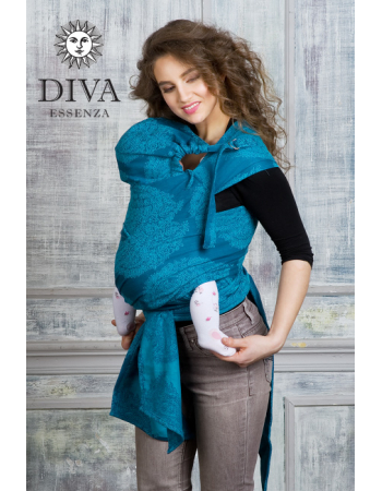 Diva Essenza Mei Tai 100% cotton: Ceruleo