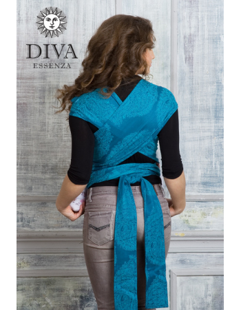 Diva Essenza Mei Tai 100% cotton: Ceruleo