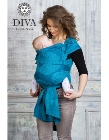 Diva Essenza Mei Tai 100% cotton: Ceruleo