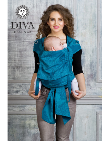 Diva Essenza Mei Tai 100% cotton: Ceruleo
