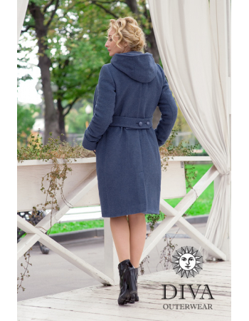 Babywearing Wool Winter Coat, Notte