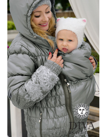 Babywearing Winter Coat 3 in 1, Pietra