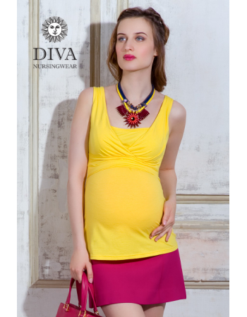 Nursing Top Diva Nursingwear Alba, Limone