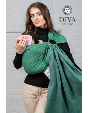 Diva Basico 100% cotton: Aloe Ring Sling