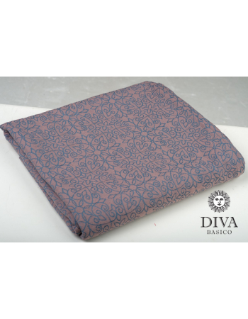 Diva Basico Mei Tai 100% cotton with a hood: Cacao